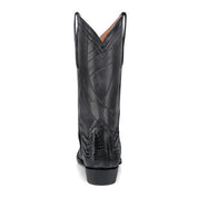 Cuadra CC269 MN Alligator Laser & Embroidery Narrow Square Toe Cowboy Boot