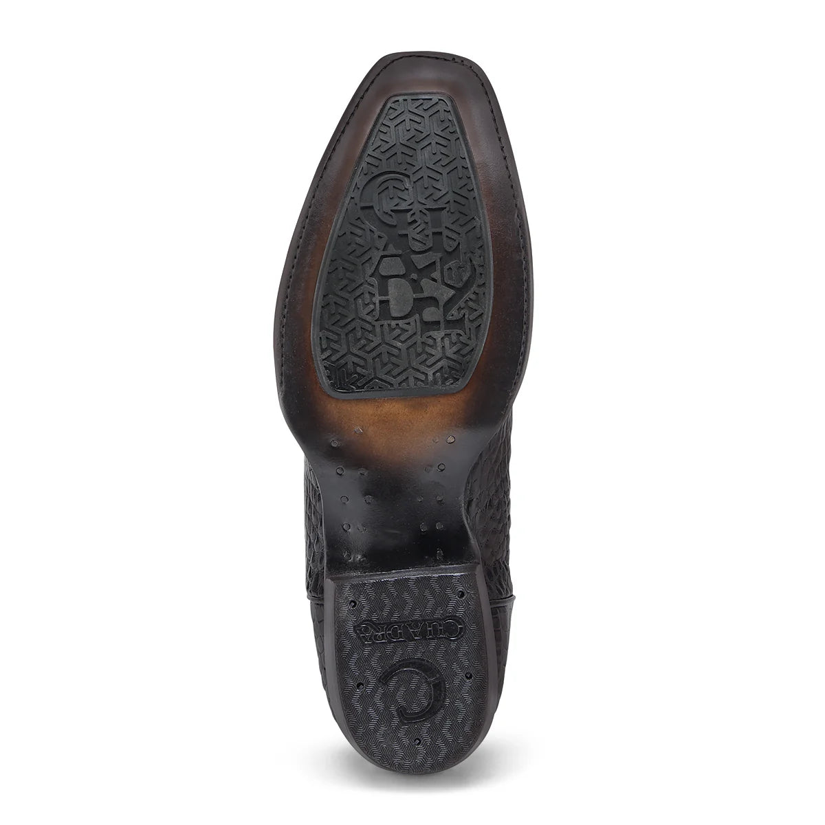 Cuadra CC269 MN Alligator Laser & Embroidery Narrow Square Toe Cowboy Boot