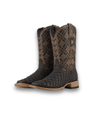 Bradley Shelby Matte Python Square Toe Cowboy Boot