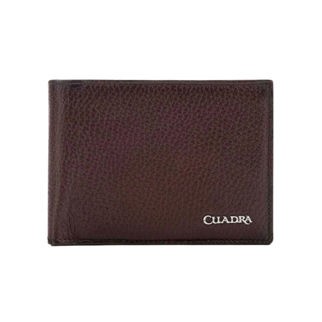 Cuadra DU328 MN Brown Deer Stitching Wallet