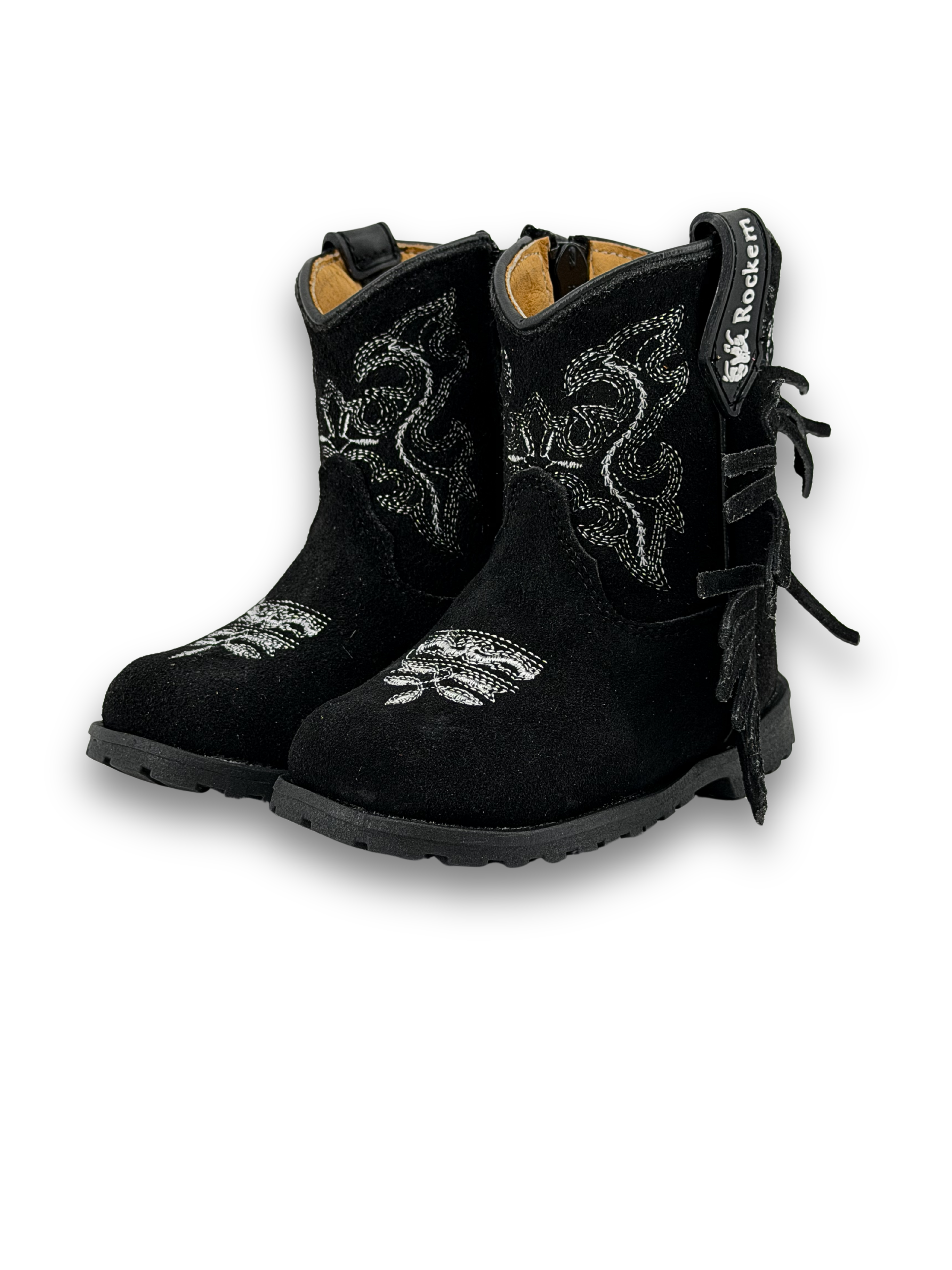 Baby Girl Diana Fringe Suede Boot