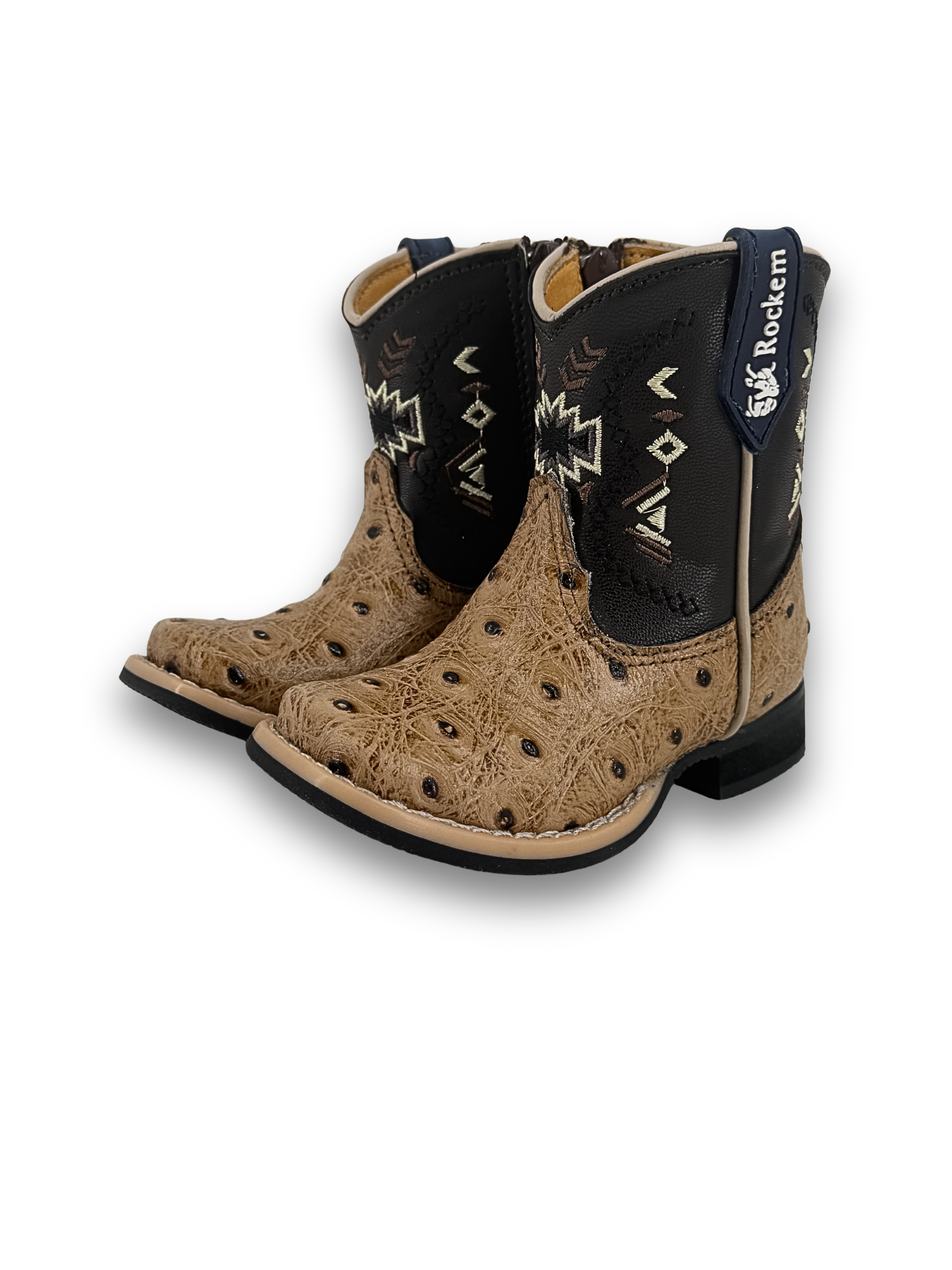 Rock'em Baby Aztec Ostrich Boot