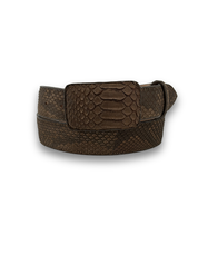 Tommy Exotic Python Cowboy Belt