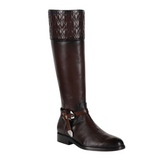 Franco Cuadra FC868 Riding Style Engraved Brown Calf Boot