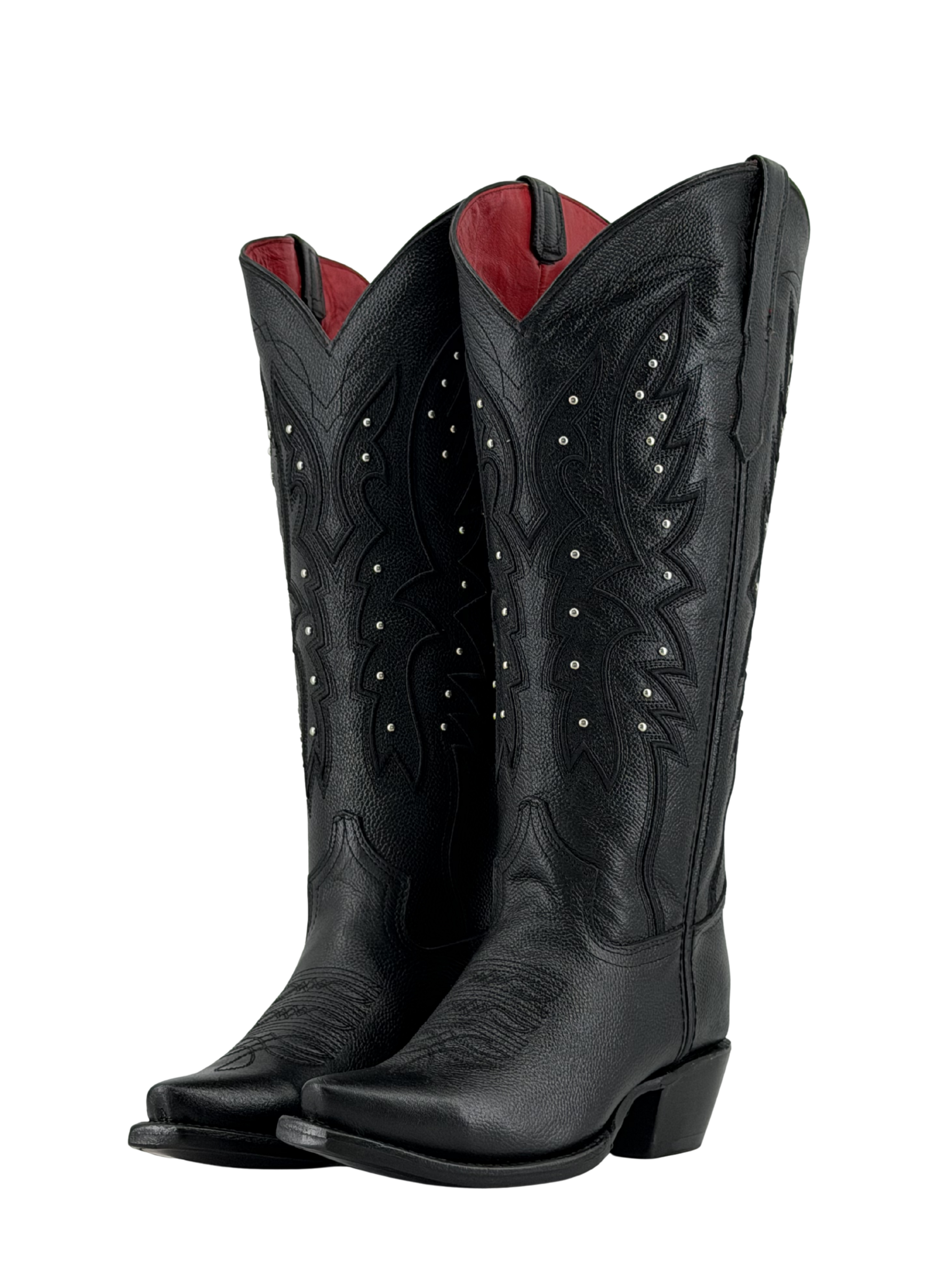Alexa Midi Wide Calf Snip Toe Cowgirl Boot