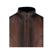 Cuadra JC160 MN Brown Zipper Jacket