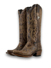 Madeline Midi Snip Toe Cowgirl Boot