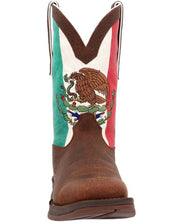 Durango DDB0431 Mexico Flag Steel Toe Western Performance Boot