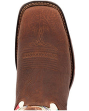 Durango DDB0431 Mexico Flag Steel Toe Western Performance Boot