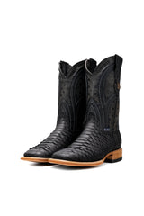 Walter Python Exotic Square Toe Cowboy Boot
