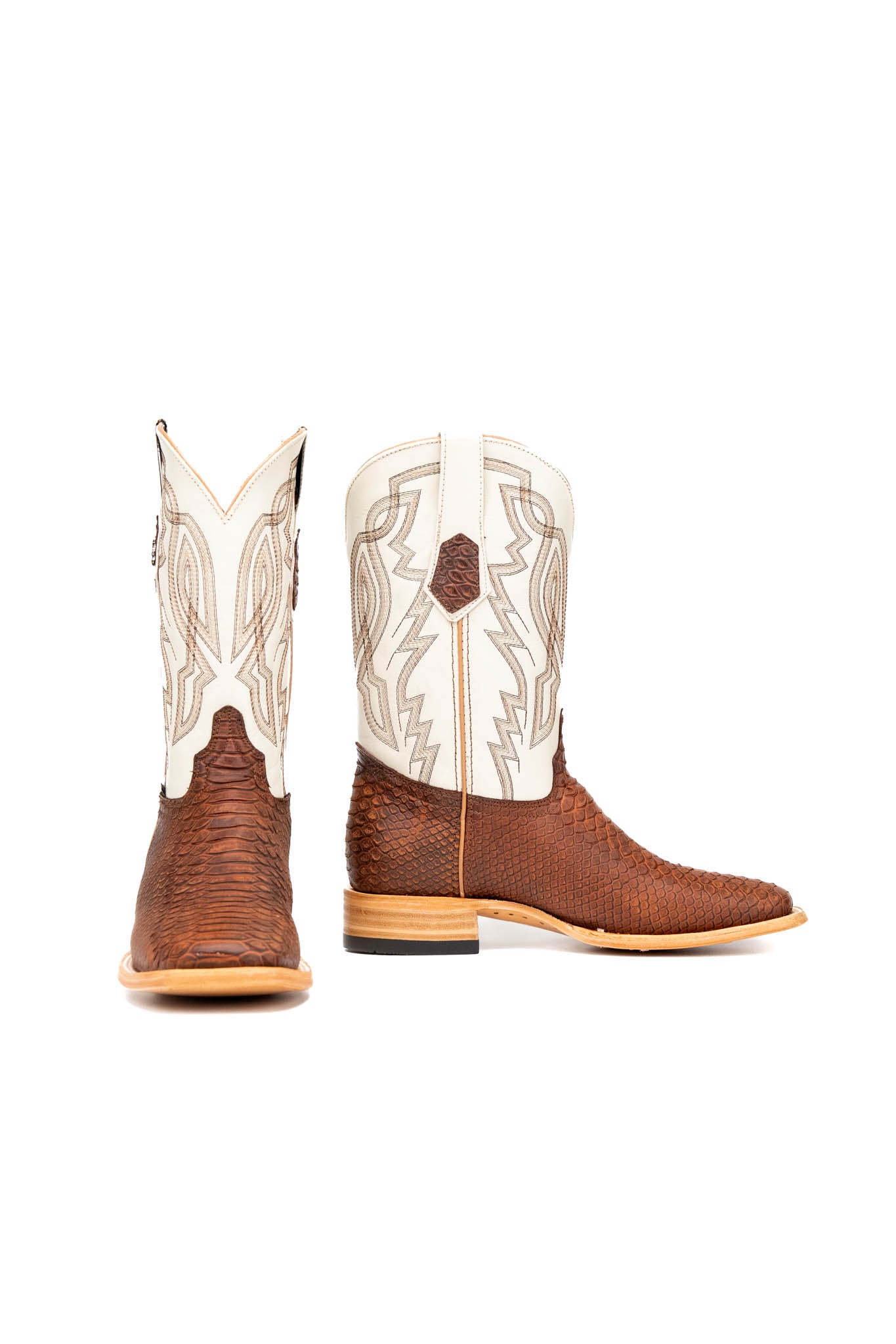 Renegate Python Square Toe Cowboy Boot