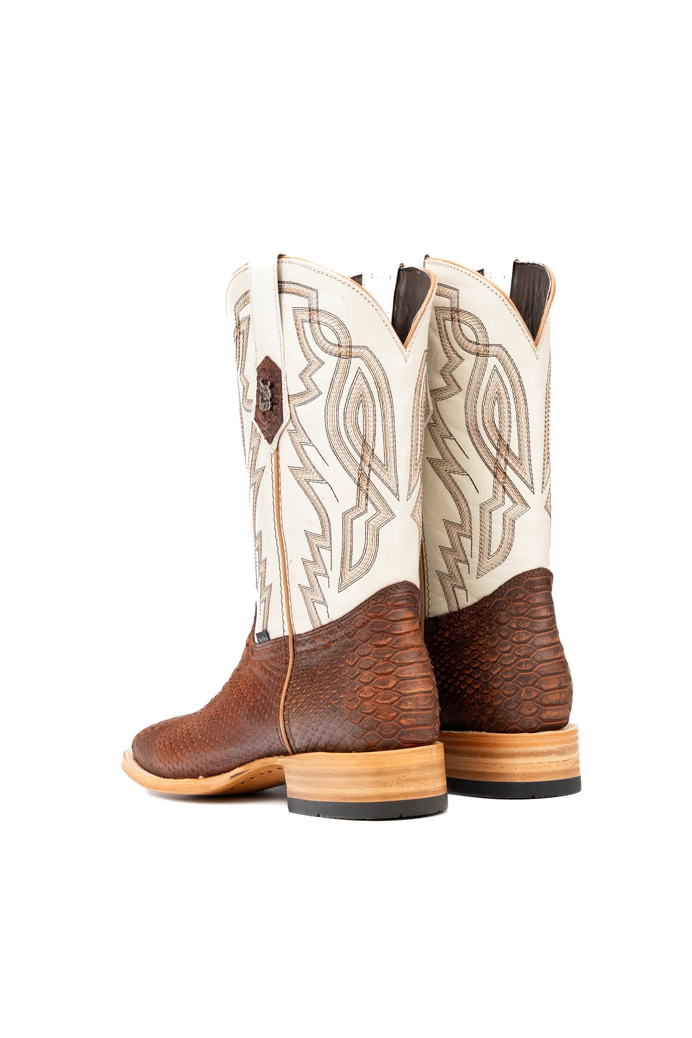 Renegate Python Square Toe Cowboy Boot
