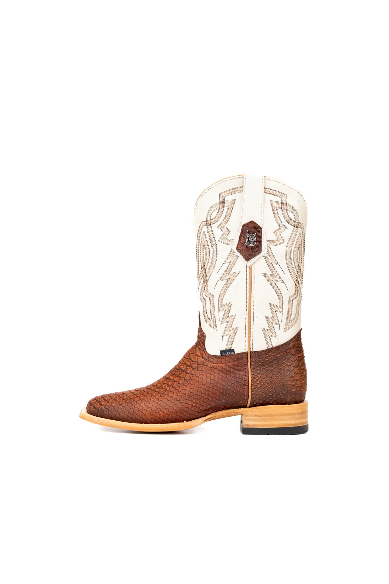 Renegate Python Square Toe Cowboy Boot