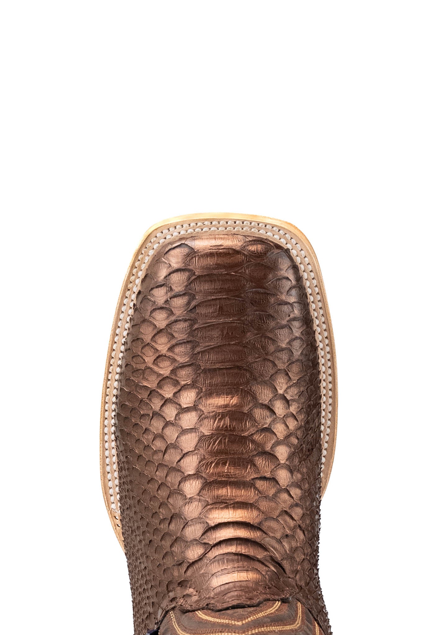 Walter Python Exotic Square Toe Cowboy Boot