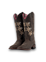 416 Angeline Square Toe Cowgirl Boot