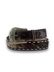 Cattleman Cowhide Cowboy Belt