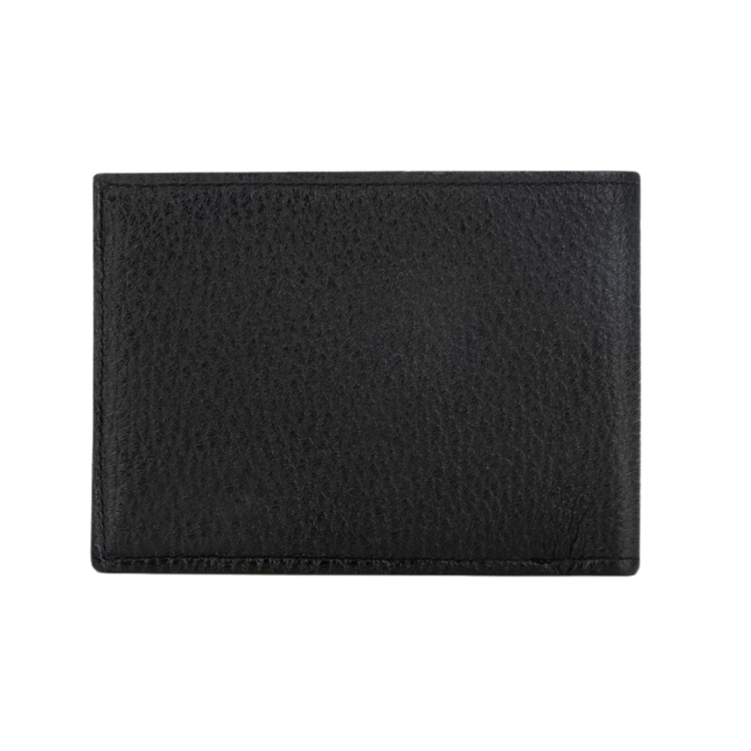 Cuadra DU176 MN Black Deer Stitching Wallet