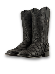 Bruce Shelby Pirarucu Square Toe Cowboy Boot