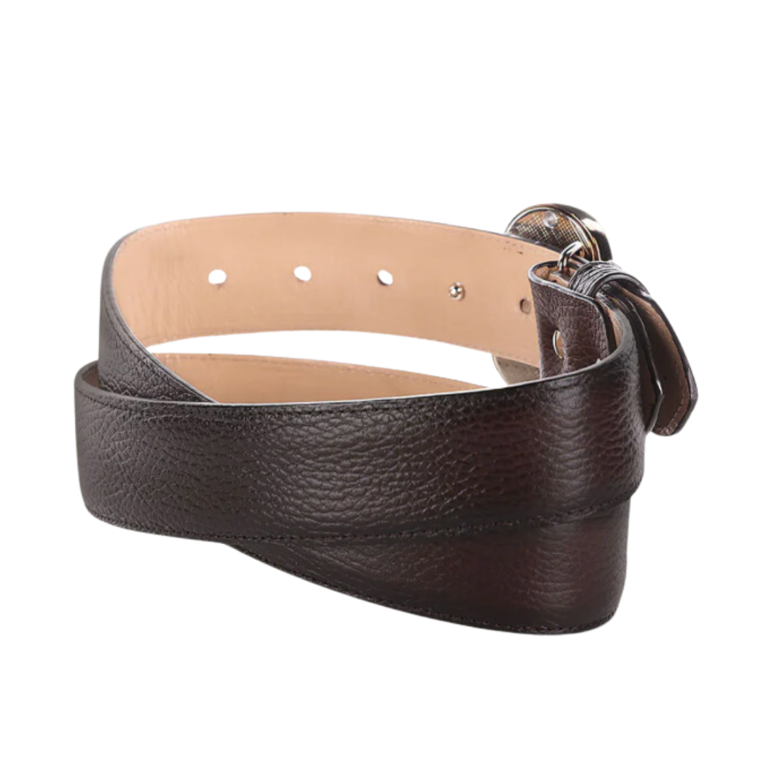 Cuadra BC361 LD Chocolate Python Women Belt