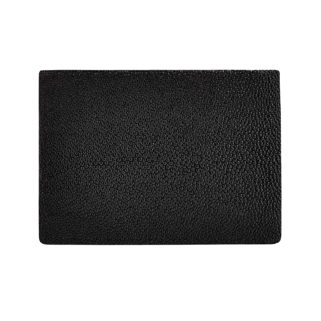 Cuadra DU582 MN Black Stingray Stitching Wallet