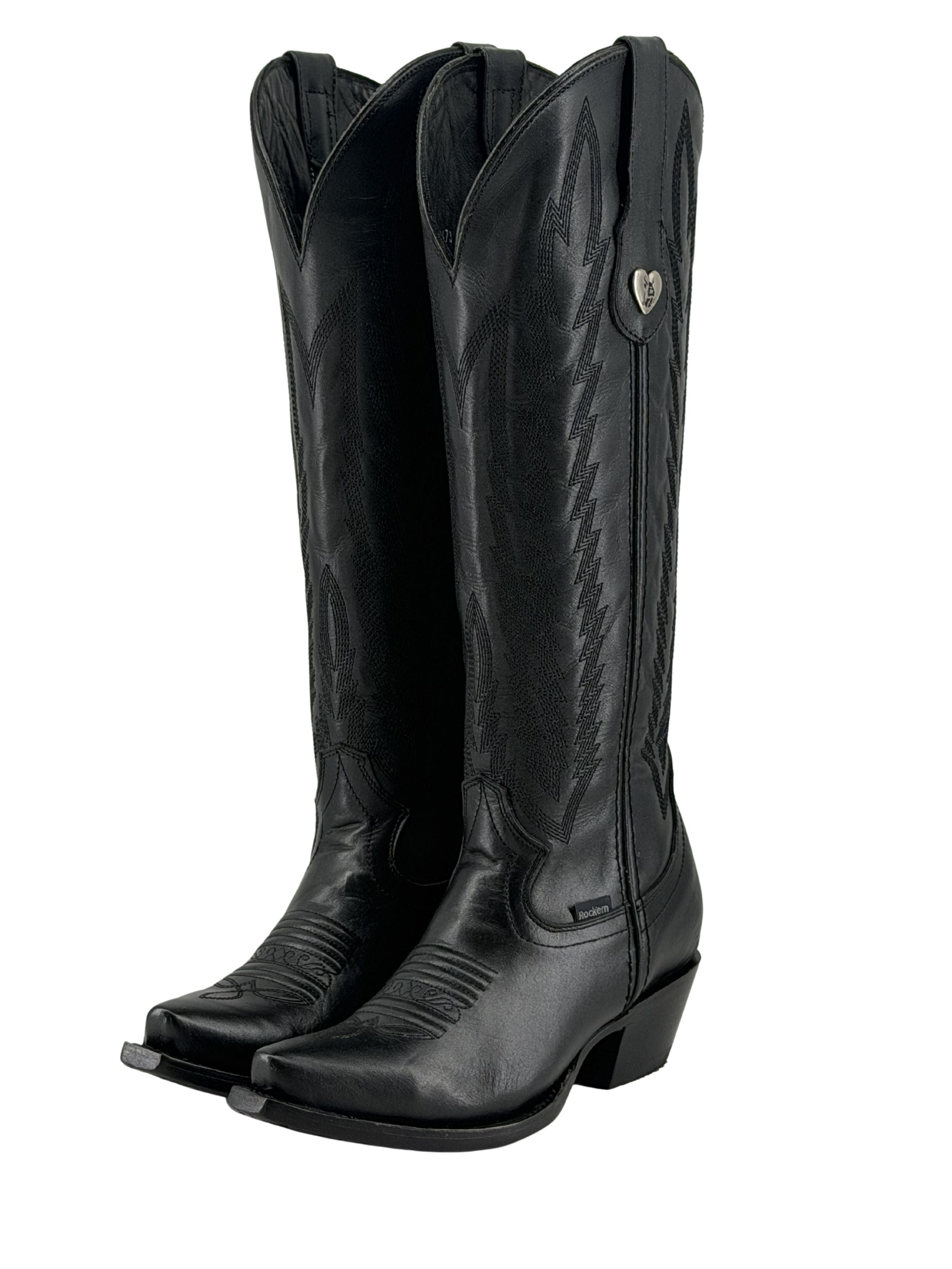Eleanor Tall Snip Toe Cowgirl Boot