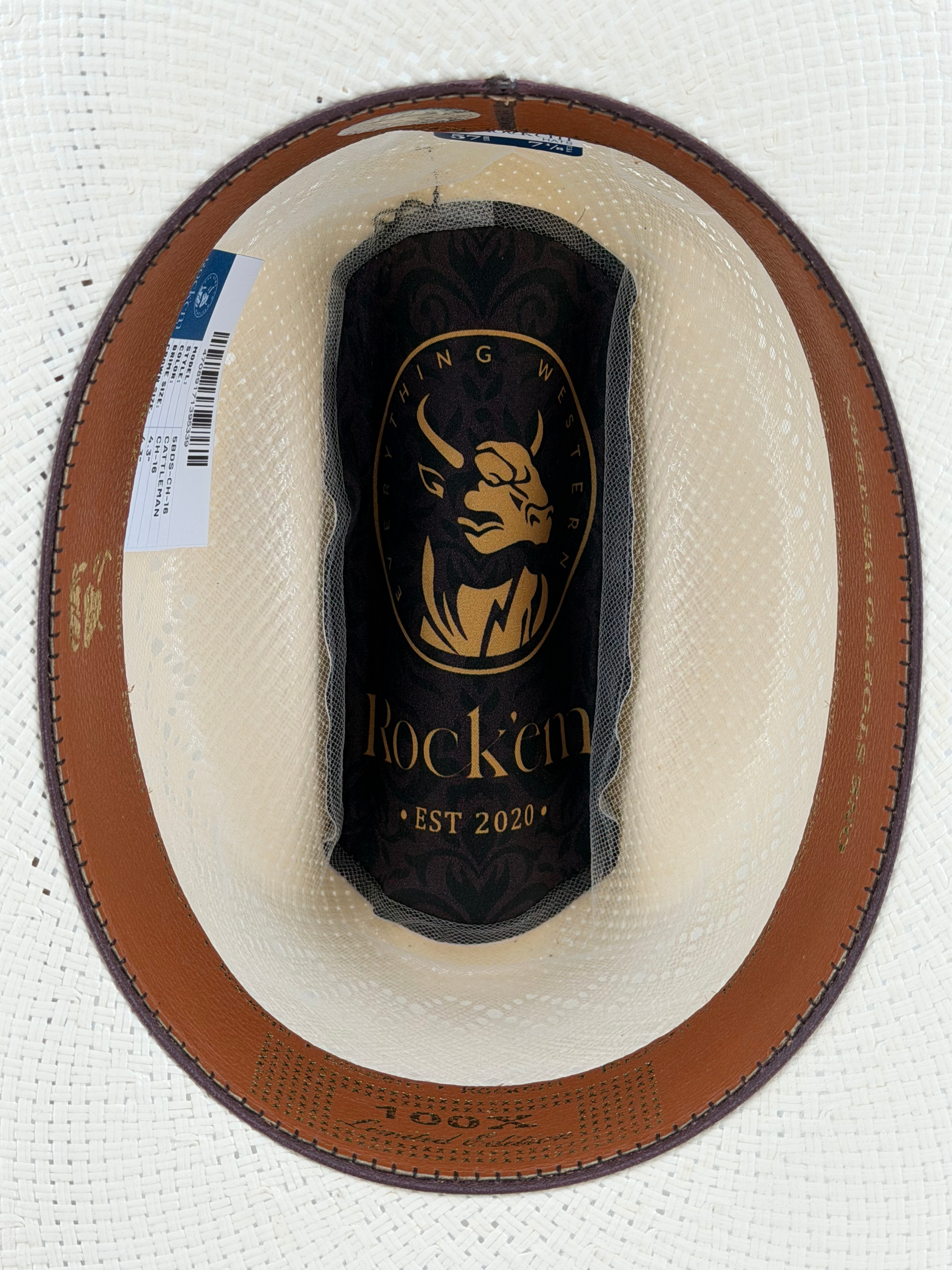 Mexicali 100X Cattleman Straw Hat