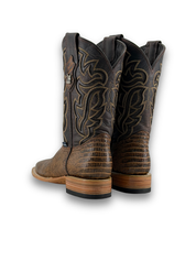 Bruce Lizard Square Toe Cowboy Boot