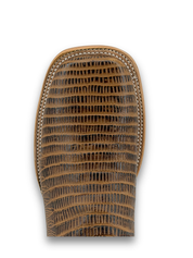Bruce Lizard Square Toe Cowboy Boot