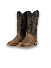 Bruce Alligator Square Toe Cowboy Boot