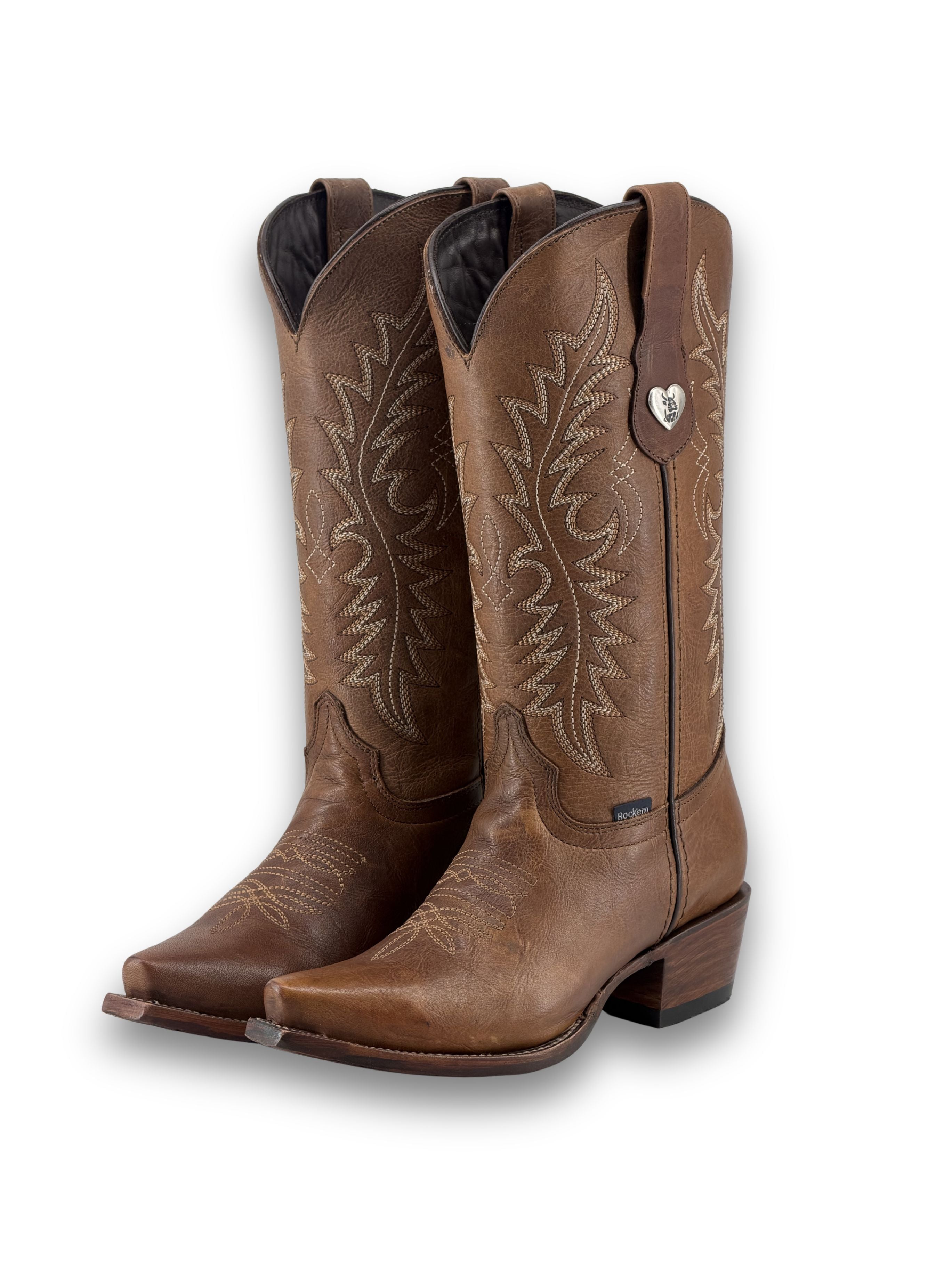 Bailey Cedro Snip Toe Cowgirl Boot