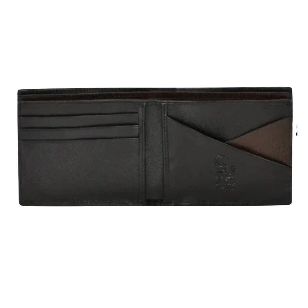 Cuadra DU582 MN Black Stingray Stitching Wallet