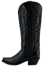Alexa Midi Wide Calf Snip Toe Cowgirl Boot