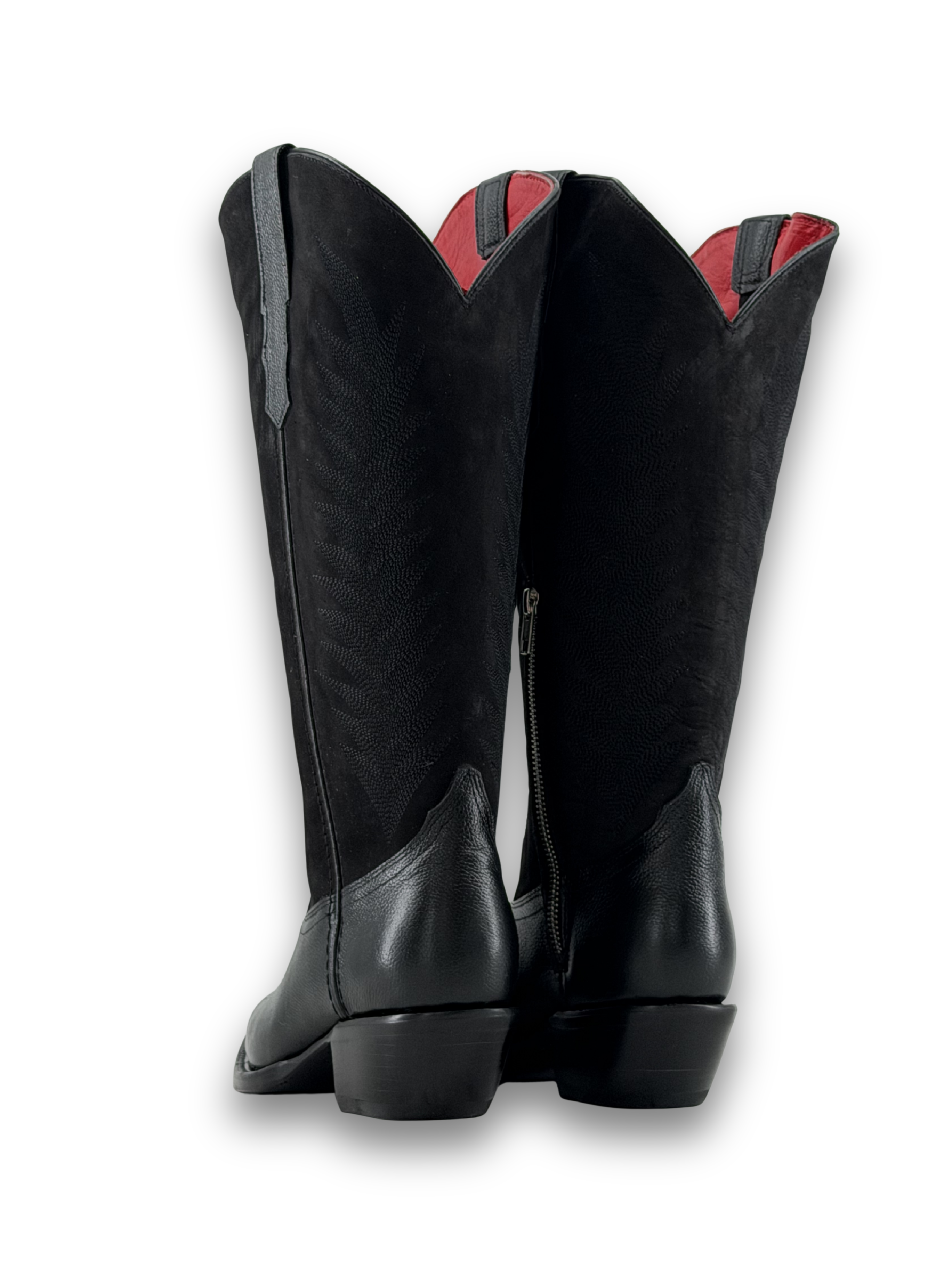 Sierra Midi Wide Calf Snip Toe Cowgirl Boot