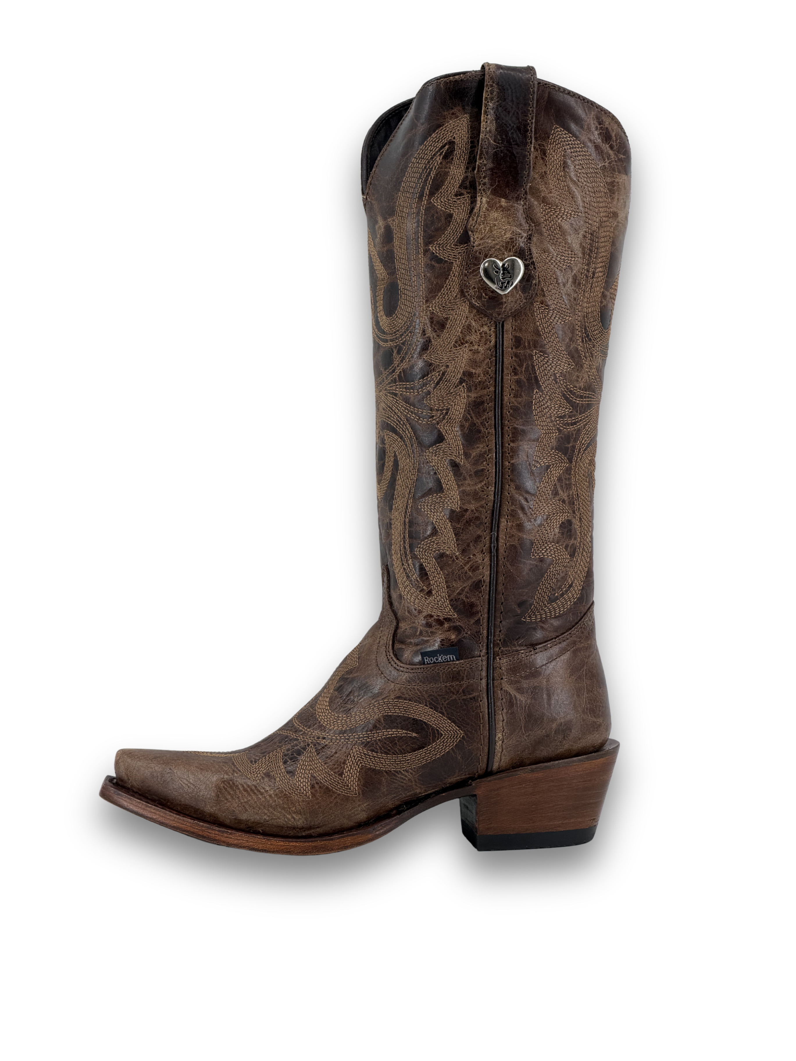 Madeline Midi Snip Toe Cowgirl Boot