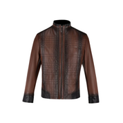 Cuadra JC160 MN Brown Zipper Jacket