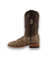 Monroe Pirarucu Square Toe Cowboy Boot