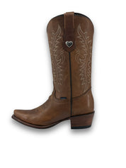 Bailey Cedro Snip Toe Cowgirl Boot