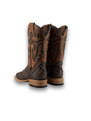 Bruce Big Bass Pirarucu Square Toe Cowboy Boot