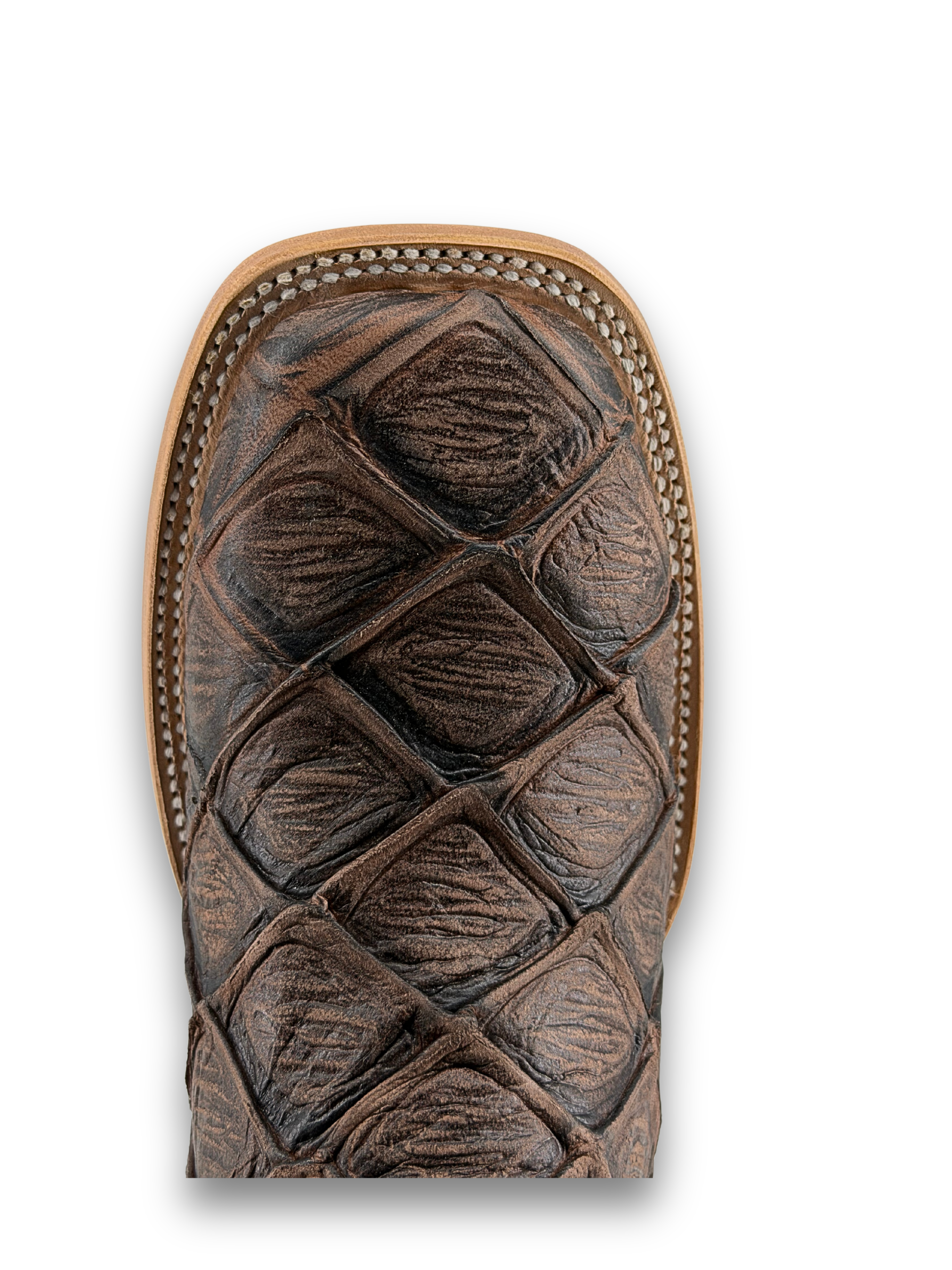 Bruce Big Bass Pirarucu Square Toe Cowboy Boot