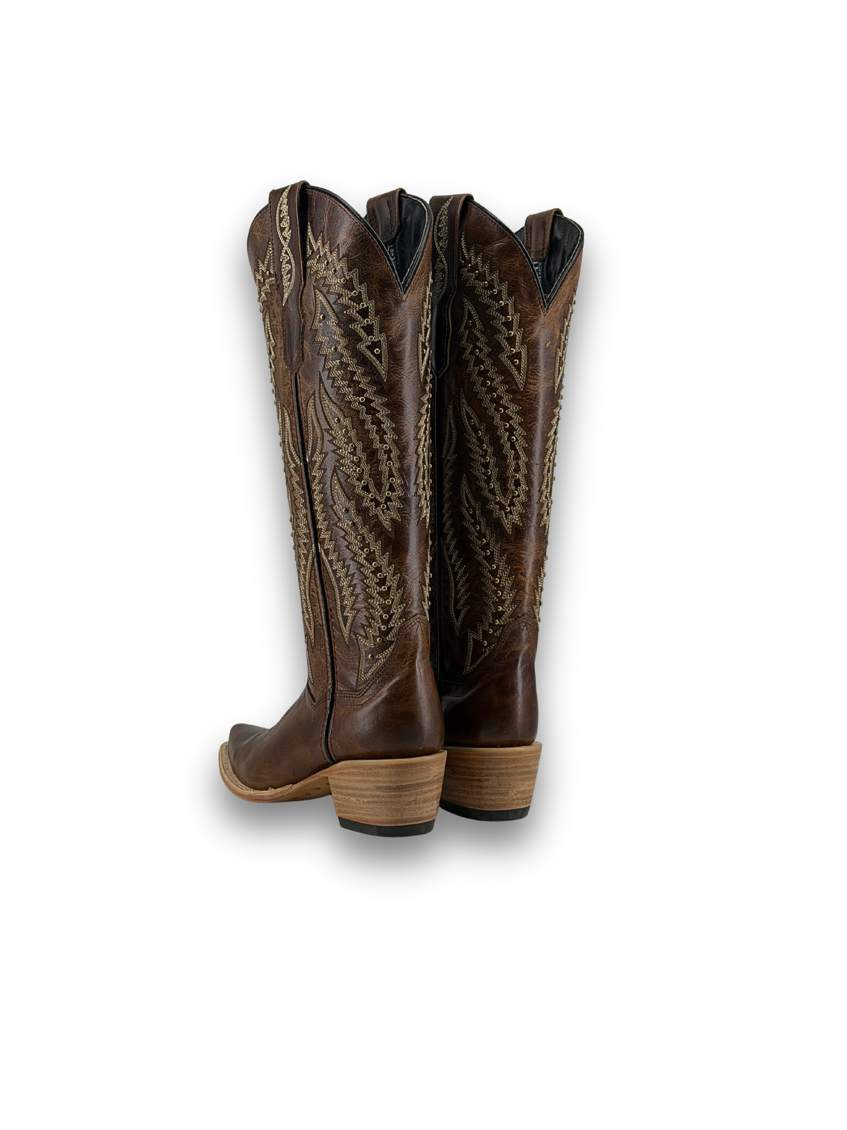 Genesis Rhinestone Tall Snip Toe Cowgirl Boot