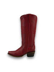 Dalia Midi Red Bottom Snip Toe Cowgirl Boot
