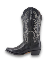 Mia Wide Calf Snip Toe Cowgirl Boot