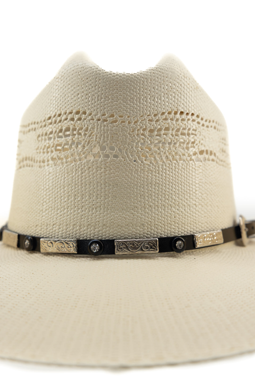 Leather Rectangle Engraving Hat band
