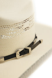 Leather Rectangle Engraving Hat band