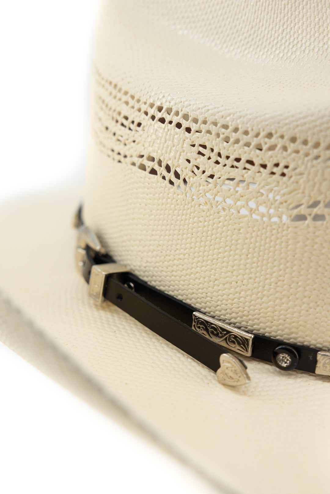 Leather Rectangle Engraving Hat band