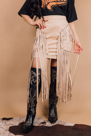 The Emiliana Fringe Skirt JJ