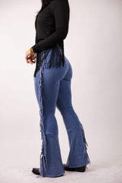 Fringe Detailed Pants