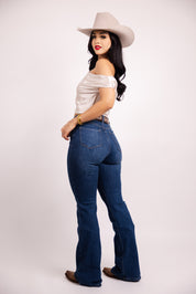 High Rise Flare Jeans