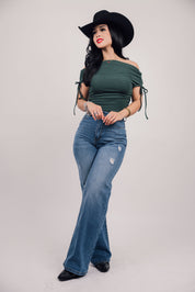 High Rise Everyday Wide Leg Jeans