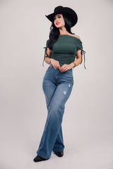 High Rise Everyday Wide Leg Jeans